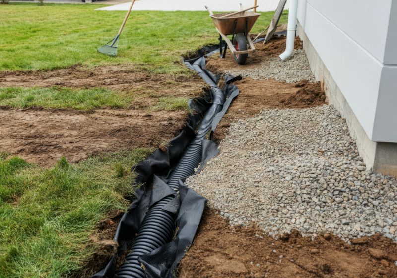 Outdoor Drainage Installation