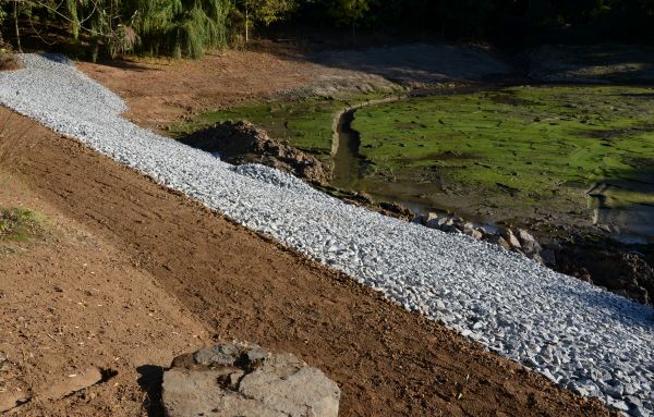 Landscape Swales Installation in Chester