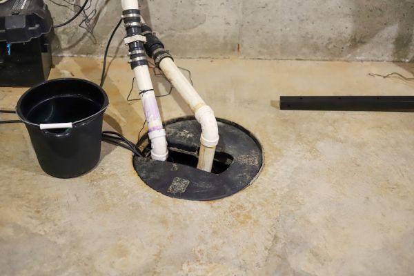 Basement Drainage Installation in Chester