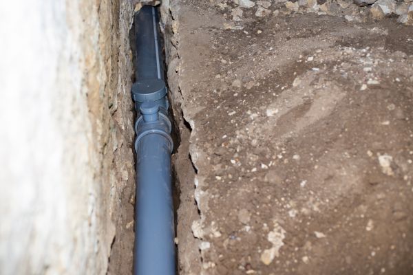 Drain Line Installation in Chester